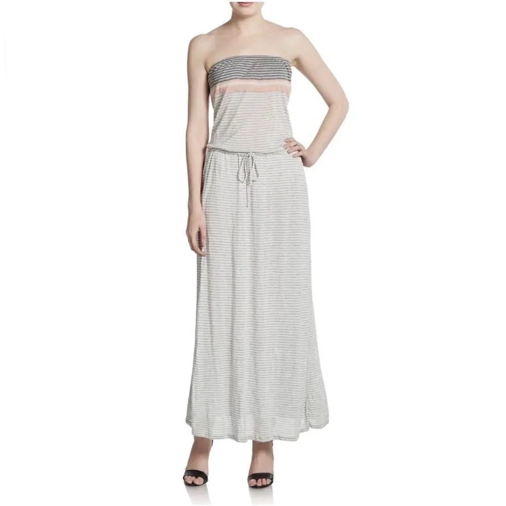 Soft Joie Christabel Striped Jersey Maxi Dress XS